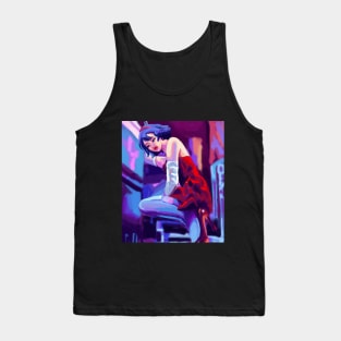 Perfect Blue 90s Anime Poster Fanart Tank Top